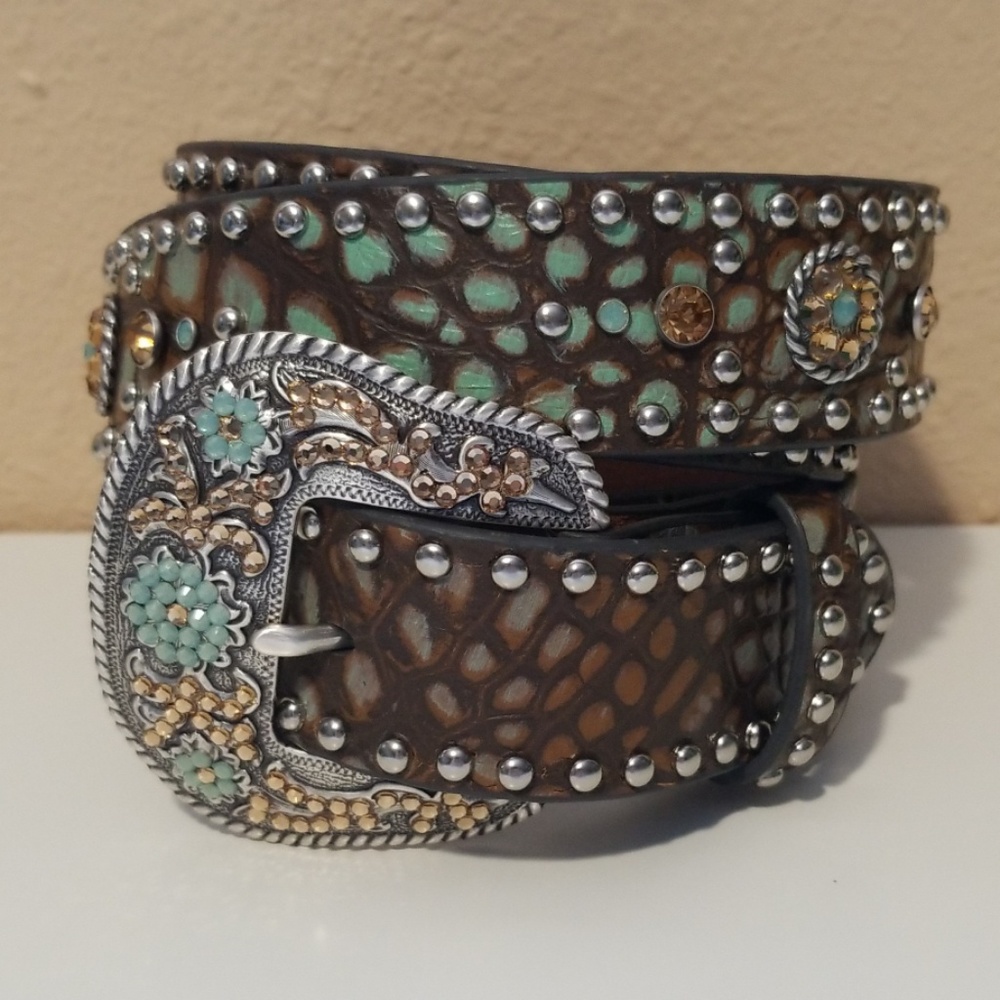 Nocona Women's Leather Belt N3466802 sz L